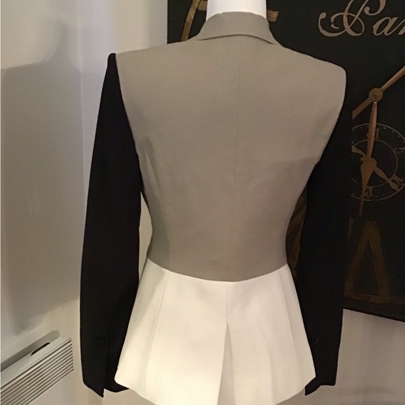 Halston Heritage Colour Blocked Blazer - Picture 5 of 9